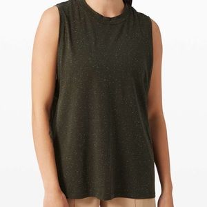Lululemon All Yours Tank Top Boyfriend Style Size 6